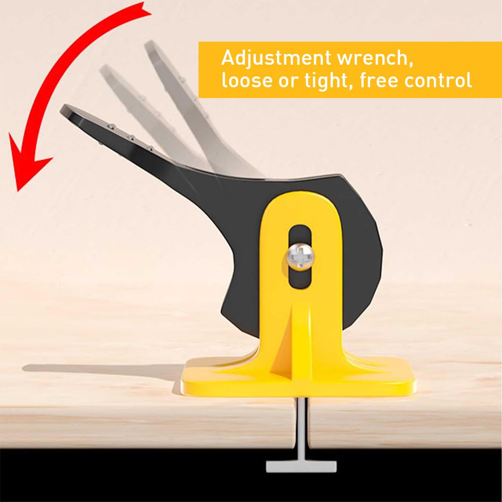 Serplex 50Pcs Tile Leveling Tools Kit Tile Leveler System Kit Reusable Tile Leveling Spacers, Leveling Wedges Fit 8-12mm Tiles, Tile Spacers Clips Floor Leveling Spacers Kits for Wall & Floor Tile Serplex 50Pcs Tile Leveling Tools Kit Tile Leveler System Kit Reusable Tile Leveling Spacers, Leveling Wedges Fit 8-12mm Tiles, Tile Spacers Clips Floor Leveling Spacers Kits for Wall & Floor Tile